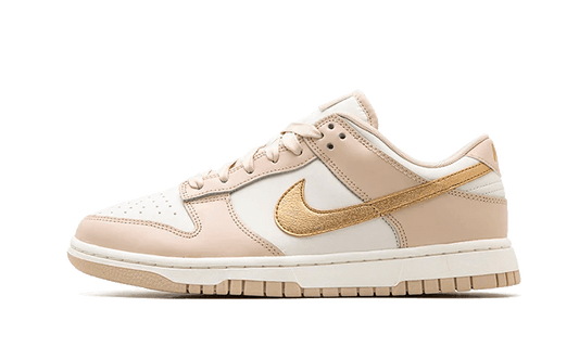 Nike Dunk Low Phantom Metallic Gold Side Shoe