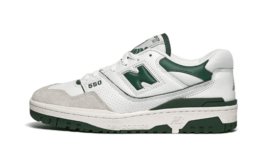 New Balance 550 White Green Side Shoe