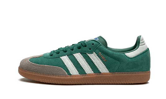 Adidas Samba OG Collegiate Green Gum Grey Toe Side Shoe