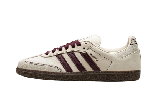 Adidas Samba OG Wonder White Maroon