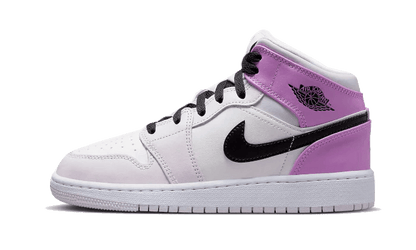 Air Jordan 1 Mid Barely Grape Side Shoe