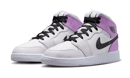 Air Jordan 1 Mid Barely Grape Front Shoe