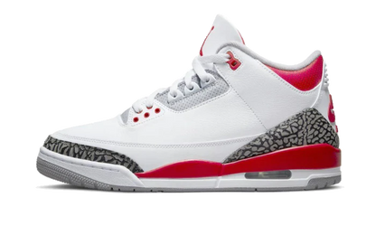 Air Jordan 3 OG Fire Red Side Shoe