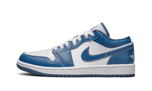 Air Jordan 1 Low Marina Blue Side Shoe