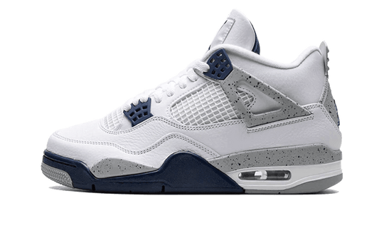 Air Jordan 4 Midnight Navy Side Shoe