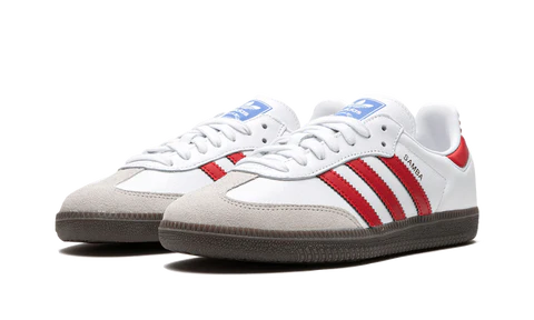 Adidas Samba OG White Red Front Shoe