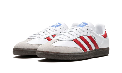 Adidas Samba OG White Red Front Shoe