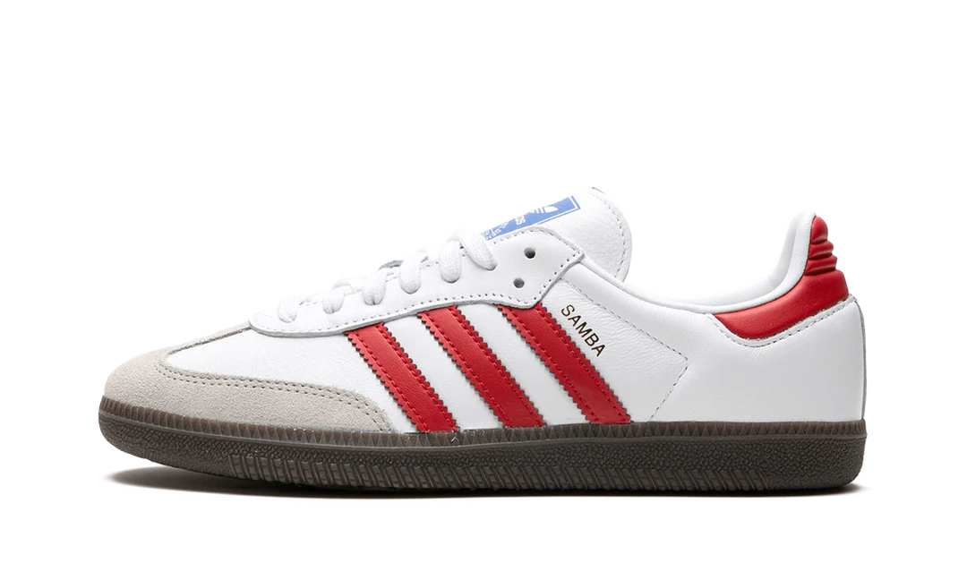 Adidas Samba OG White Red Side Shoe