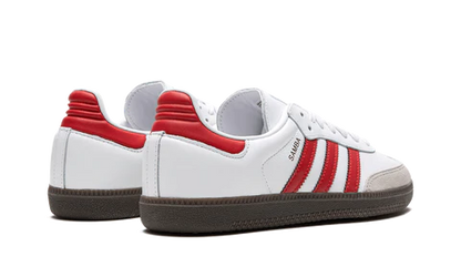 Adidas Samba OG White Red Back Shoe