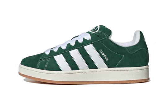 Adidas Campus 00s Dark Green Cloud White Side Shoe