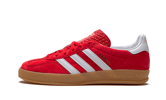 Adidas Gazelle Indoor Scarlet Cloud White Side Shoe