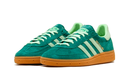 Adidas Handball Spezial Collegiate Green Semi Green Spark Front Shoe