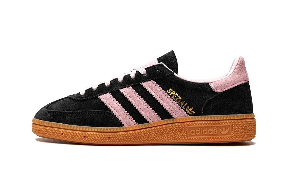 Adidas Handball Spezial Core Black Clear Pink Gum Side Shoe