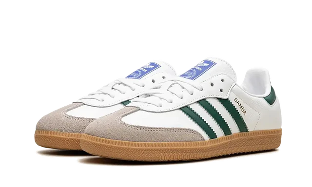 Adidas Originals Samba OG White Collegiate Green Gum