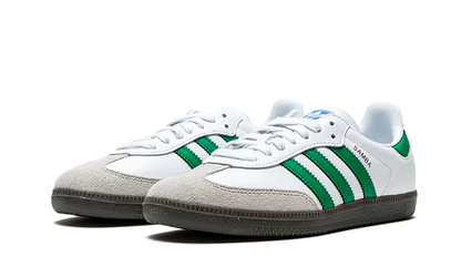 Adidas Samba OG White Green Front Shoe