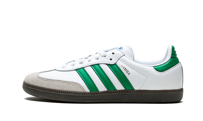 Adidas Samba OG White Green Side Shoe