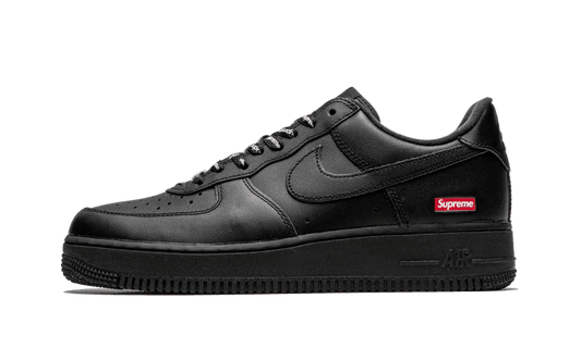 Nike Air Force 1 Low Black Supreme Side Shoe