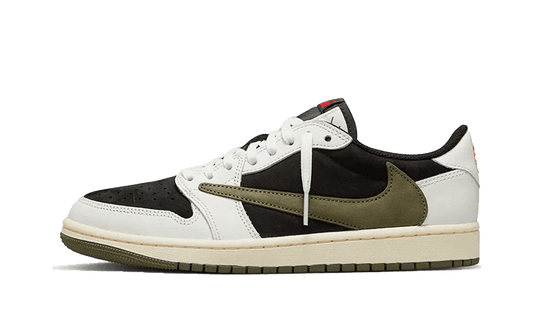 Air Jordan 1 Low Retro OG SP Travis Scott Olive Side Shoe