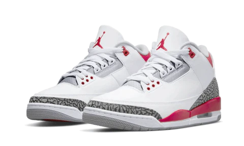 Air Jordan 3 OG Fire Red Front Shoe