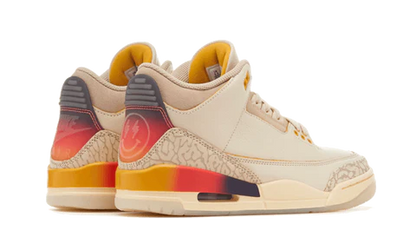 Air Jordan 3 Retro SP J Balvin Medellín Sunset Back Shoe