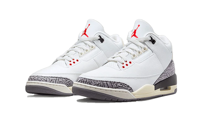 Air Jordan 3 Retro White Cement Reimagined Front Shoe