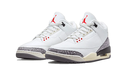 Air Jordan 3 Retro White Cement Reimagined Front Shoe