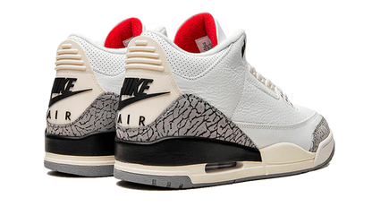 Air Jordan 3 Retro White Cement Reimagined Back Shoe