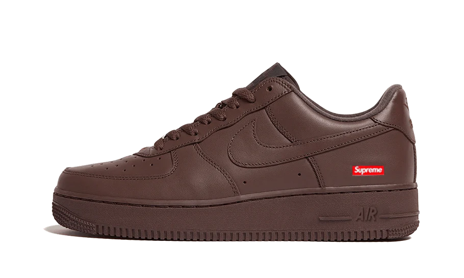 Air Force 1 Low Baroque Brown Supreme Side Shoe