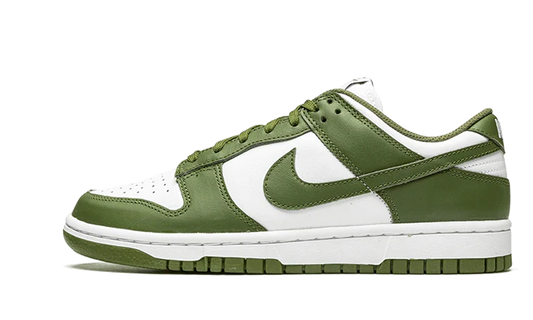 Nike Dunk Low Medium Olive Side Shoe