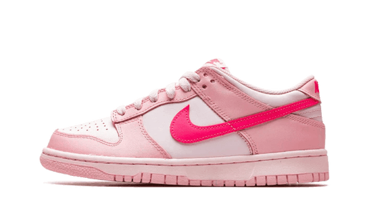 Nike Dunk Low Triple Pink Side Shoe